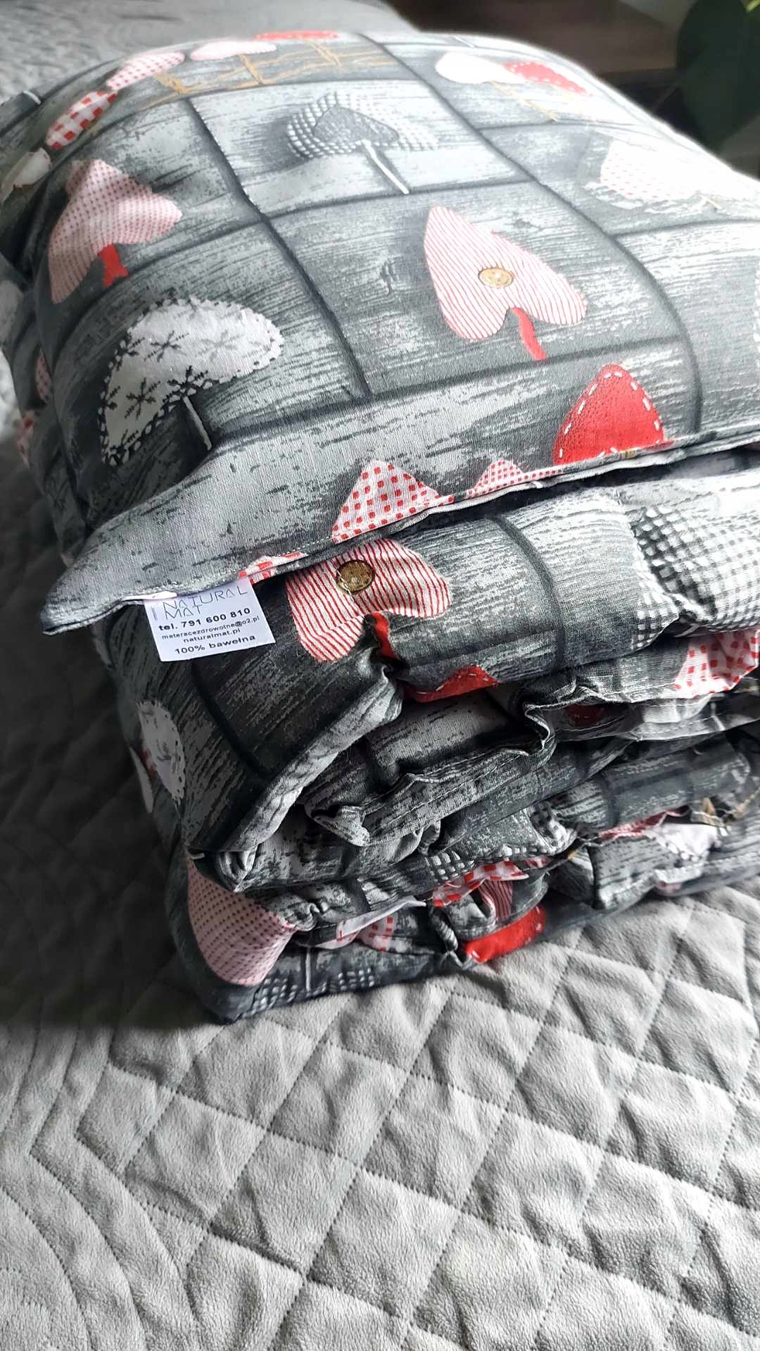 Ocieplana Kołdra Obciążeniowa 150x200 Poduszka