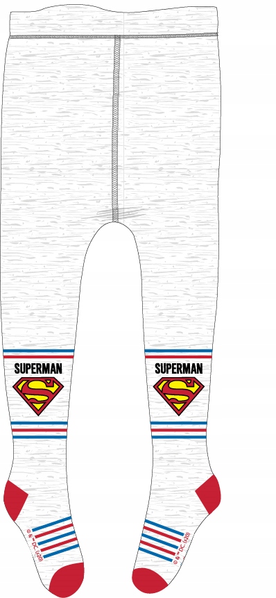 

Rajstopy Chłopięce Superman 116/122 Szare