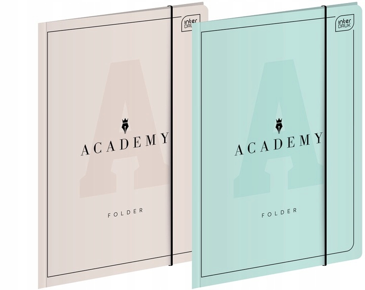 

Teczka z gumką A4 Academy Pastel Interdruk