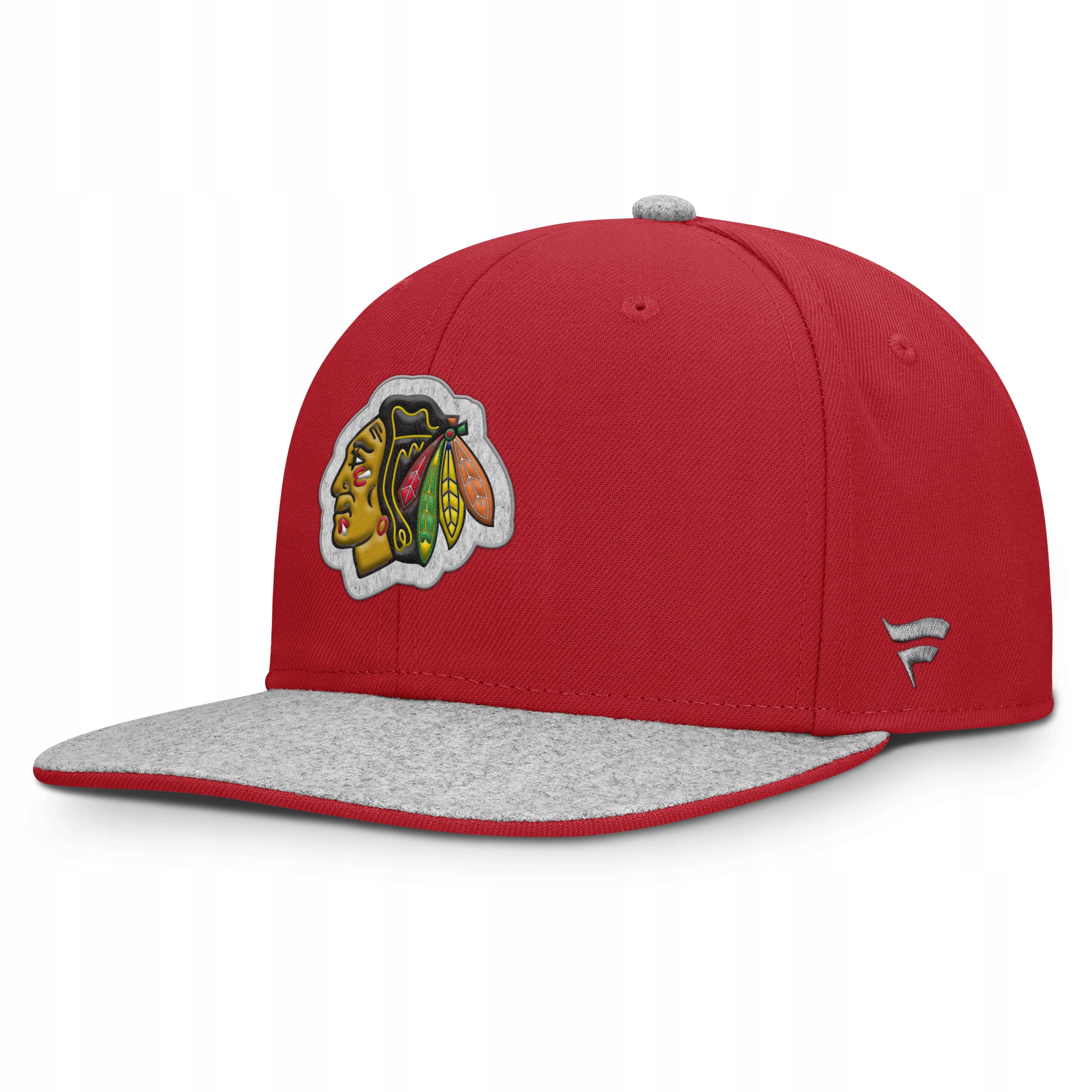Pánská kšiltovka Chicago Blackhawks Nhl Loden Structured Adjustable Flat
