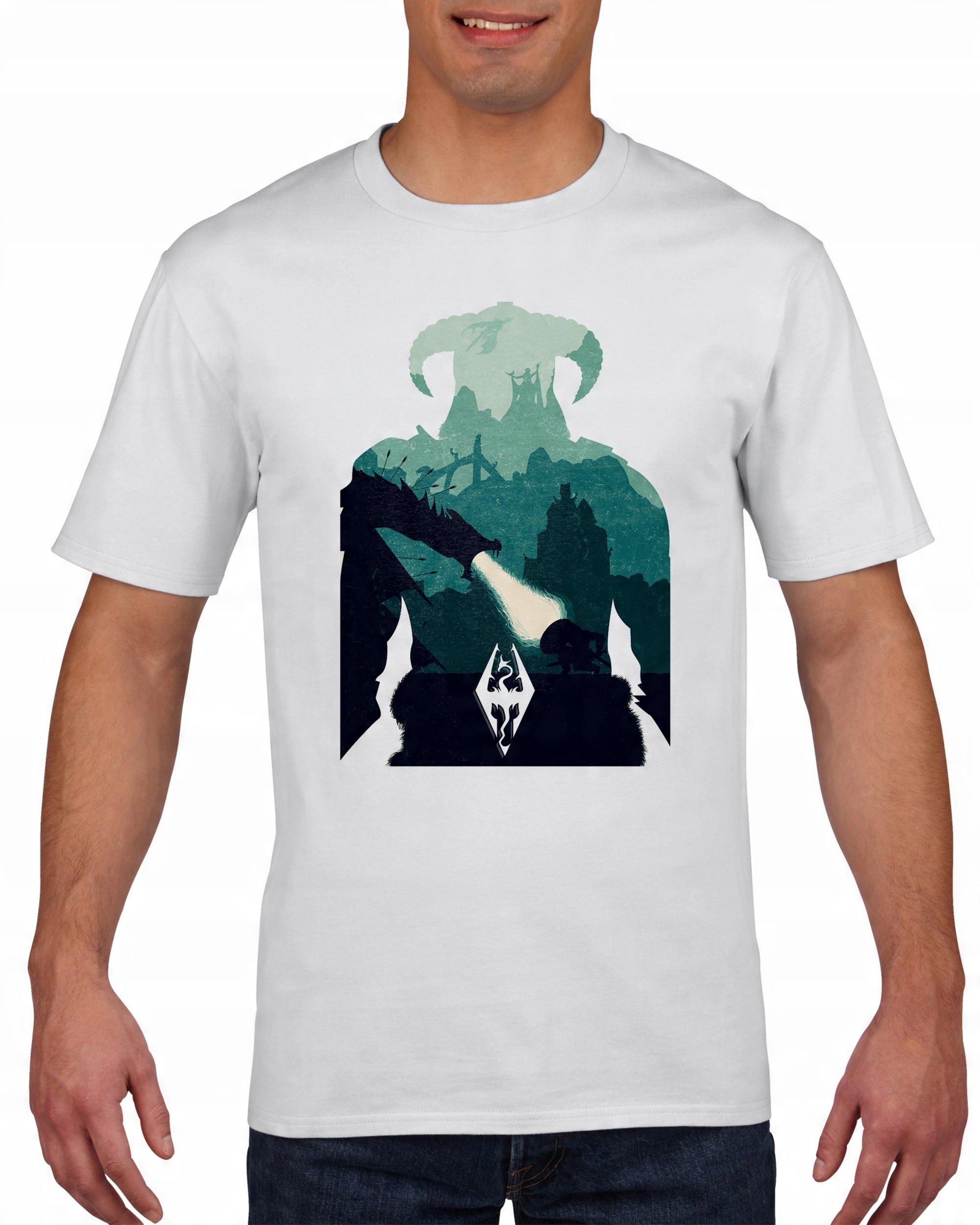 

Koszulka męska Skyrim XL