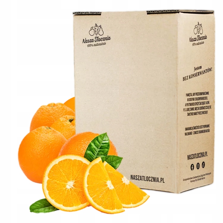 Levně Pomerančový džus 100% Pomeranč Nfc Lisovaný, nelisovaný, bez cukru 5 l