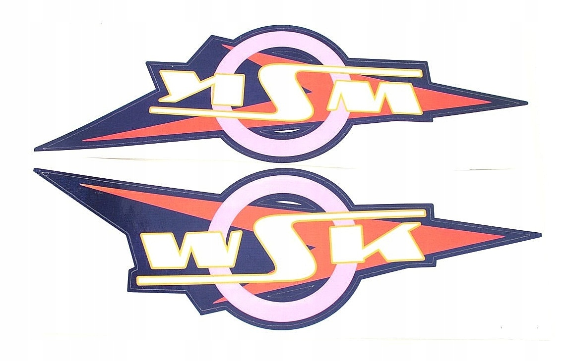 

Naklejka logo Zbiornika baku Wsk emblemat Para