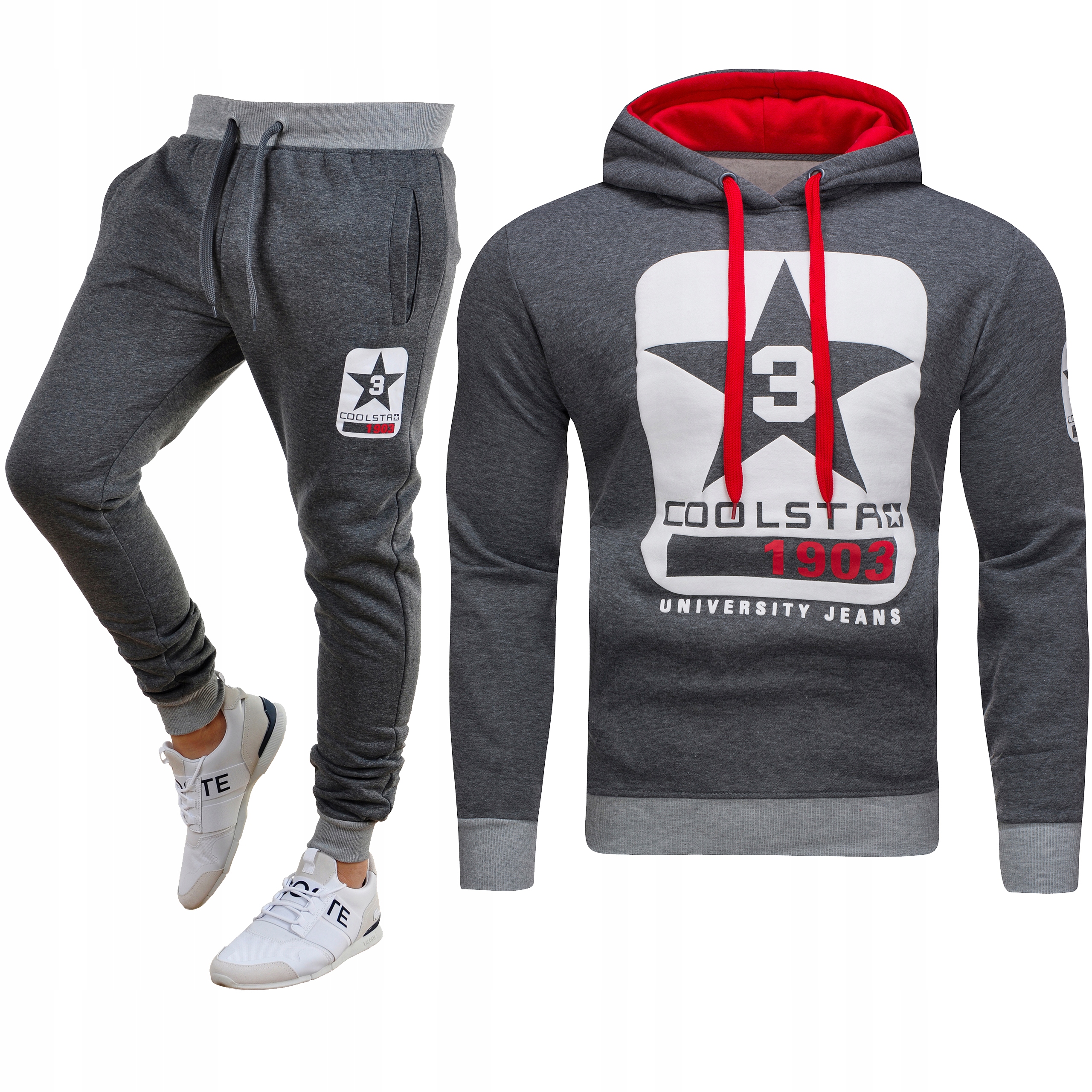 K100 + Y001 r. M MĘSKI KOMPLET DRESOWY