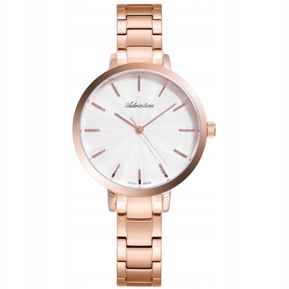 Dámské hodinky Adriatica A3740.9113Q růžové zlato