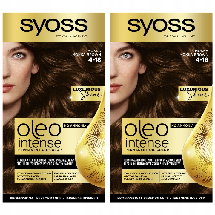 

Syoss Oleo Farba do Włosów Mokka 4-18 x 2 szt
