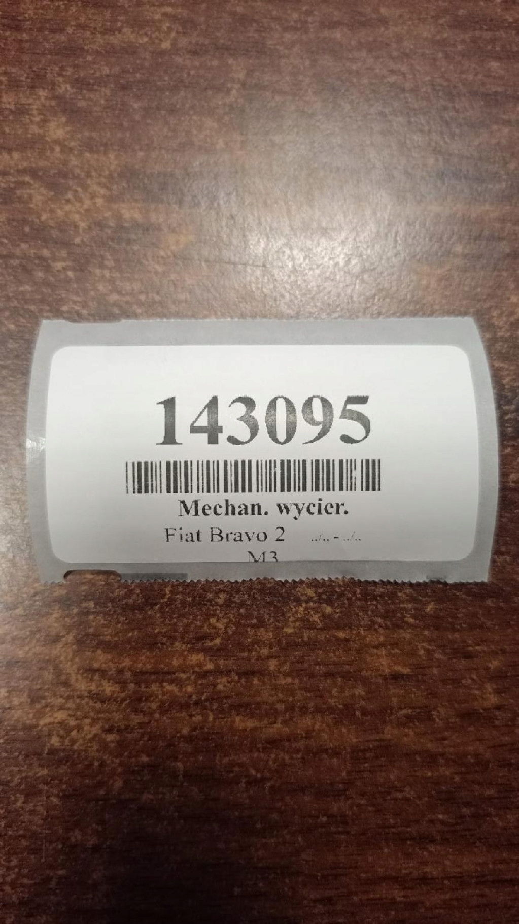 FIAT BRAVO II wiper mechanism front MS1592008650