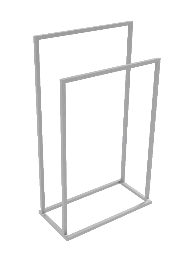 Věšák Na Ručníky, Dvojitý Stojan Na Koupelnu, Nerezový