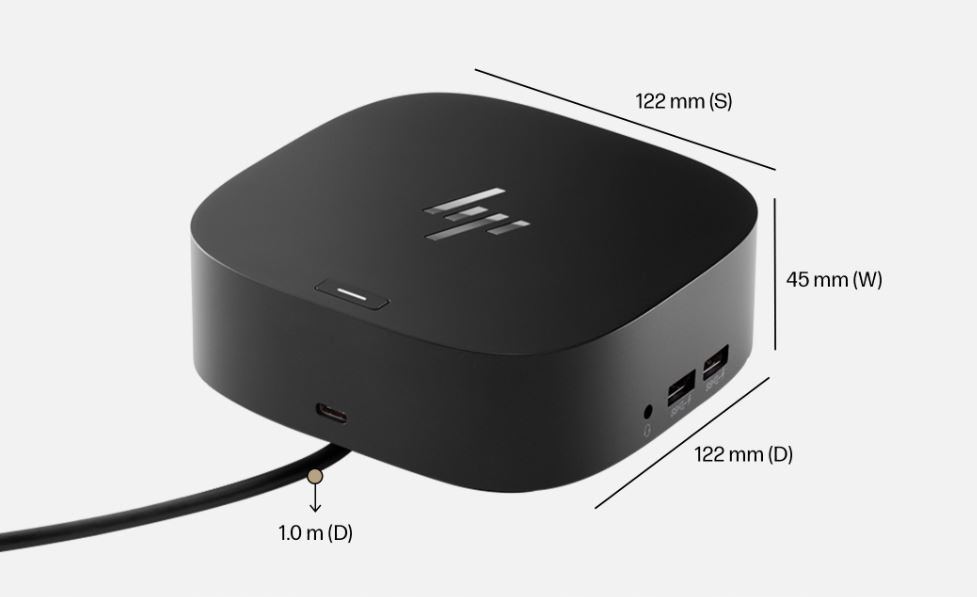 Fabrycznie nowa STACJA DOKUJACA HP USB-C G5 TB 5TW10AA Essential Dock +120W Producent HP