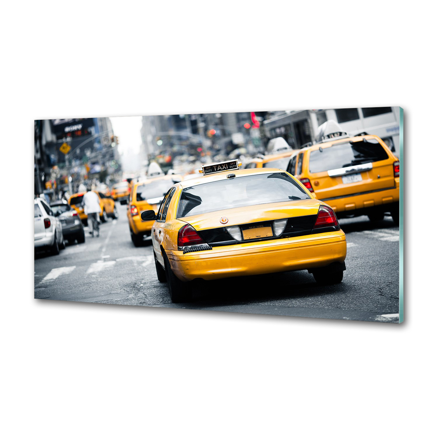 Panel do kuchyne Taxíky New York 120x60 Lepidlo
