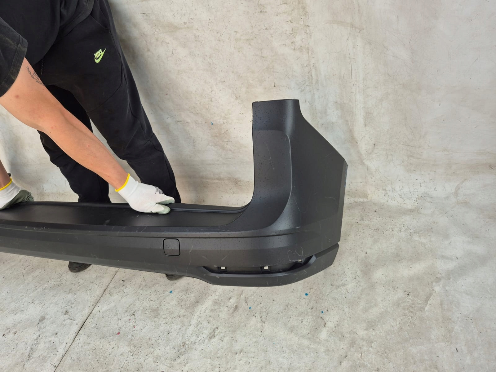 VOLKSWAGEN VW CADDY 2K7 20- bumper rear part rear