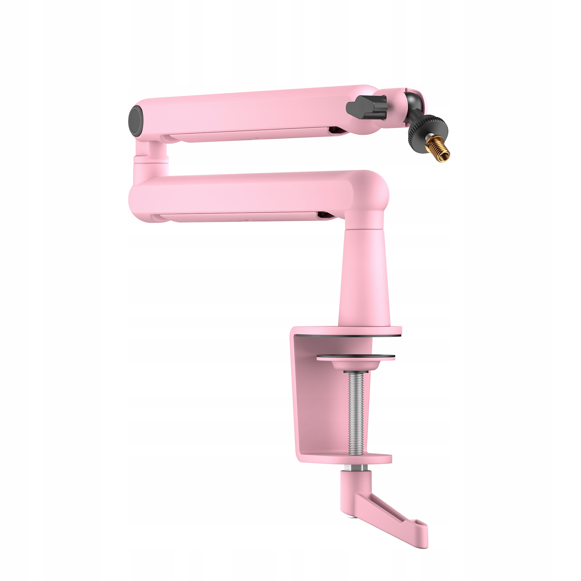 Statyw biurkowy prosty do Mikrofonu Fifine BM88 Desktop Arm Stand Różowy