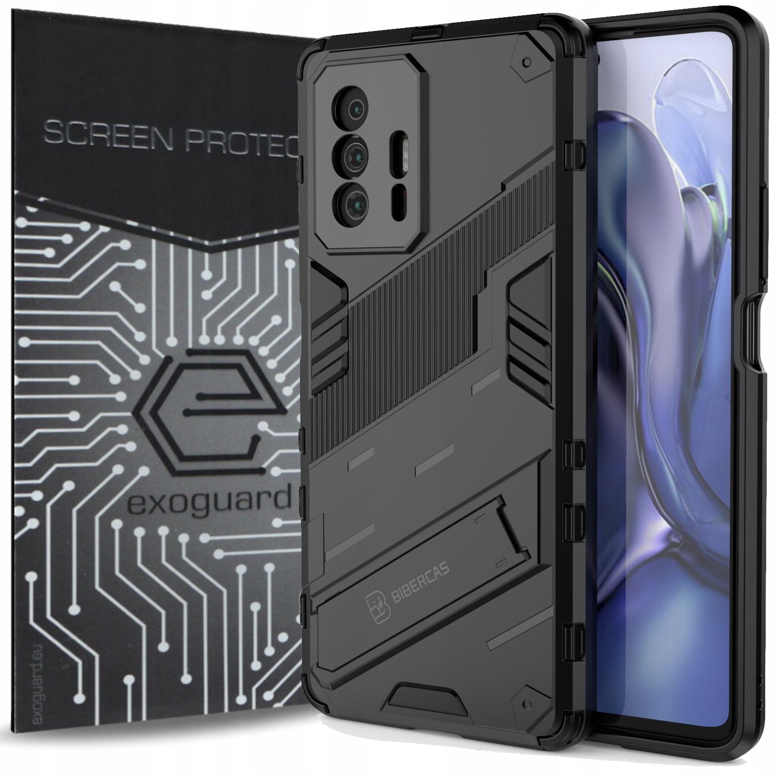 

Case Etui Pancerne+szkło do Xiaomi 11T 11T Pro