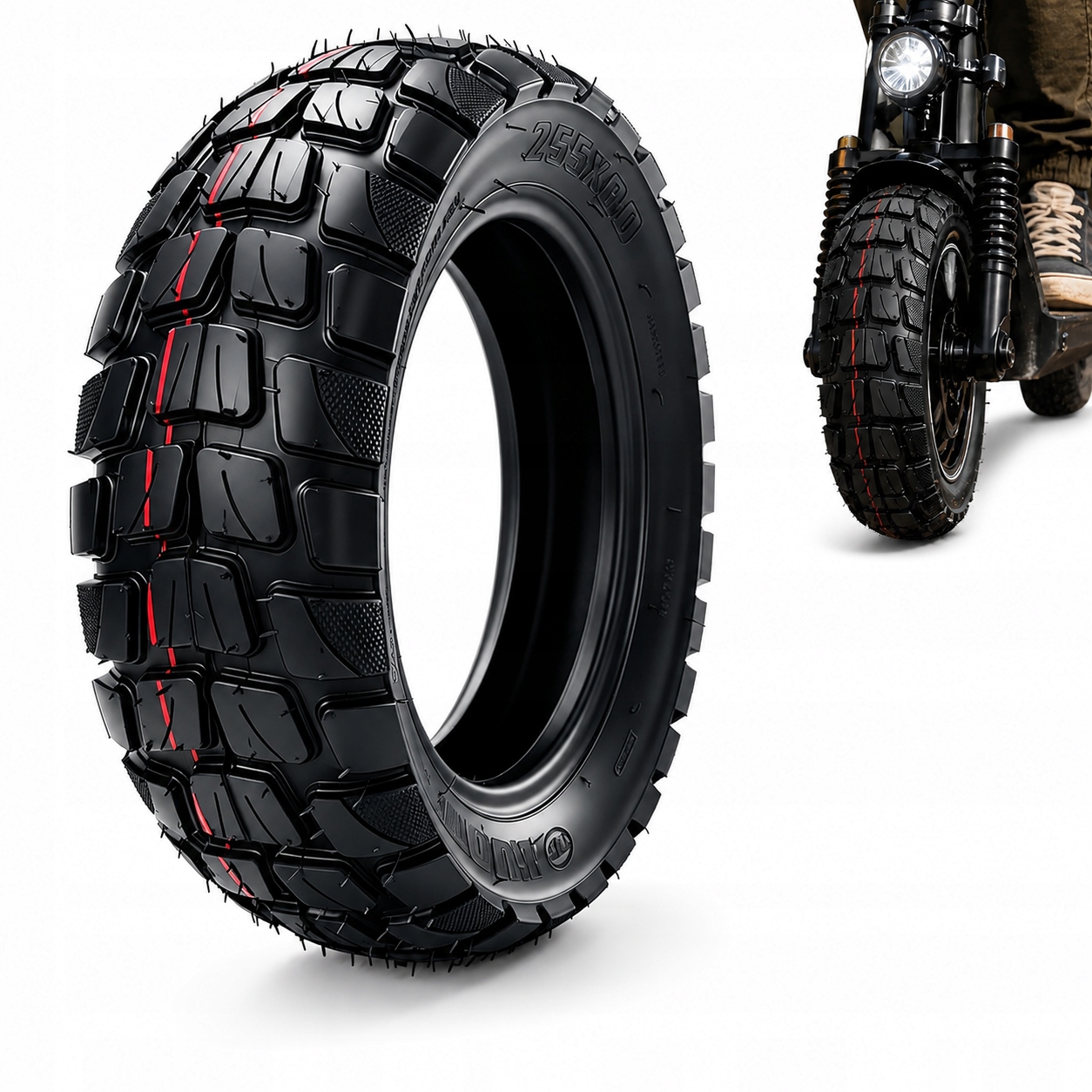Opona 85/65-6 10X3 Kukirin G2 G2 Max Kamikaze K1 Motus 10 Pro