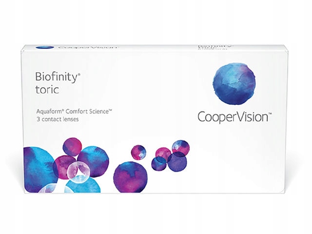 

Soczewki Toryczne Biofinity Toric 3szt