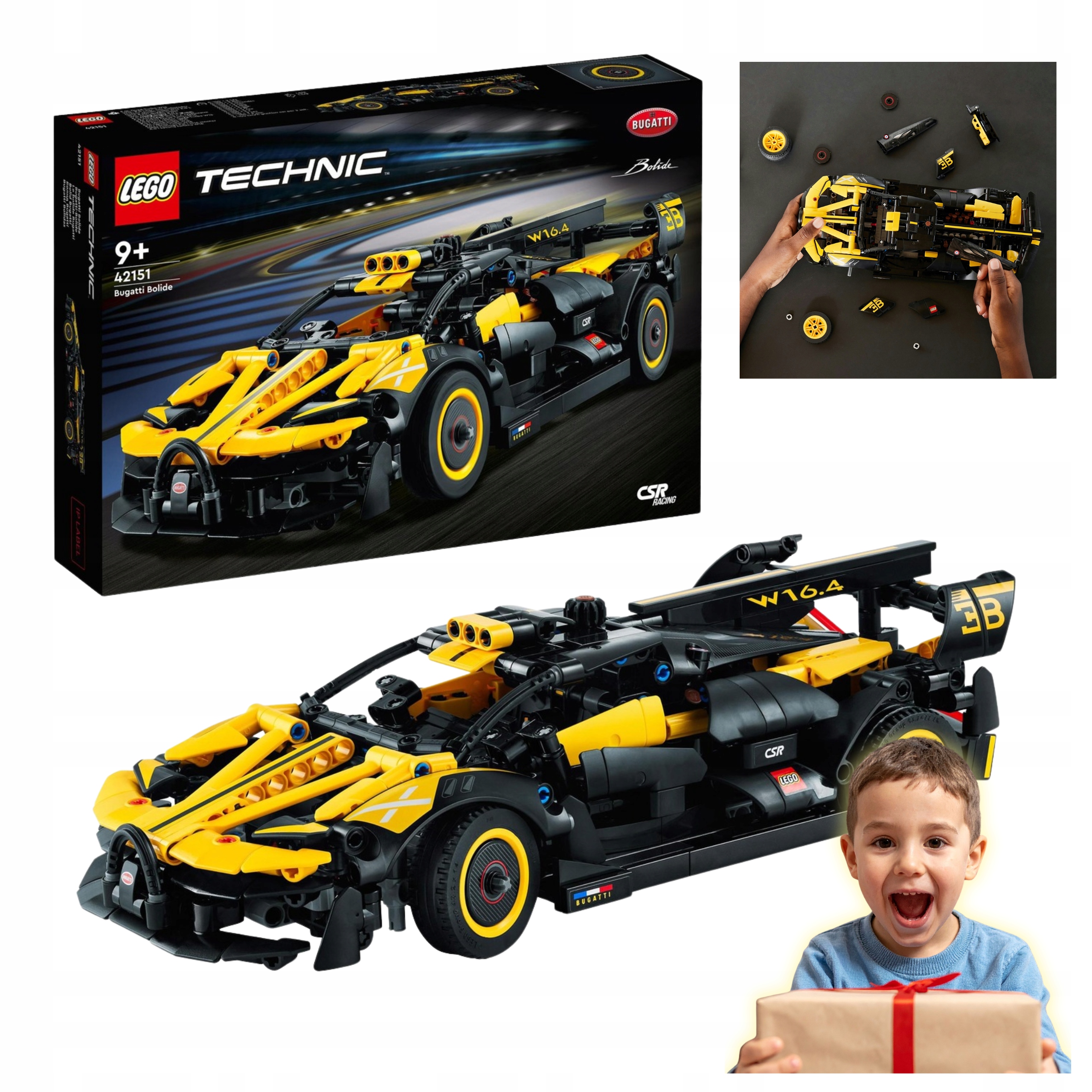 Lego(r) Technic 42151 Bugatti Bolide Dárek Pro Dítě