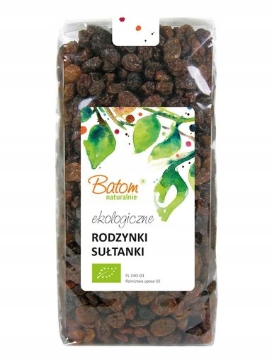 3x Batom Rozinky sultánky Ekologické Bio 500 g Batom