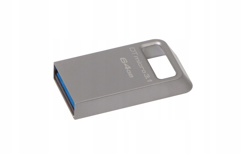 Kingston 64 Gb DTMC3 Mini Pendrive Usb 3.1 Metalowy miniaturowy z oczkiem