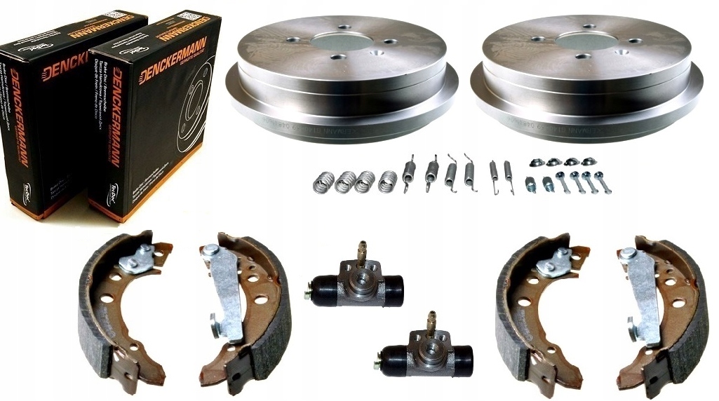 Барабани щелепи SKODA CITIGO VW LUPO up POLO 99-02 з