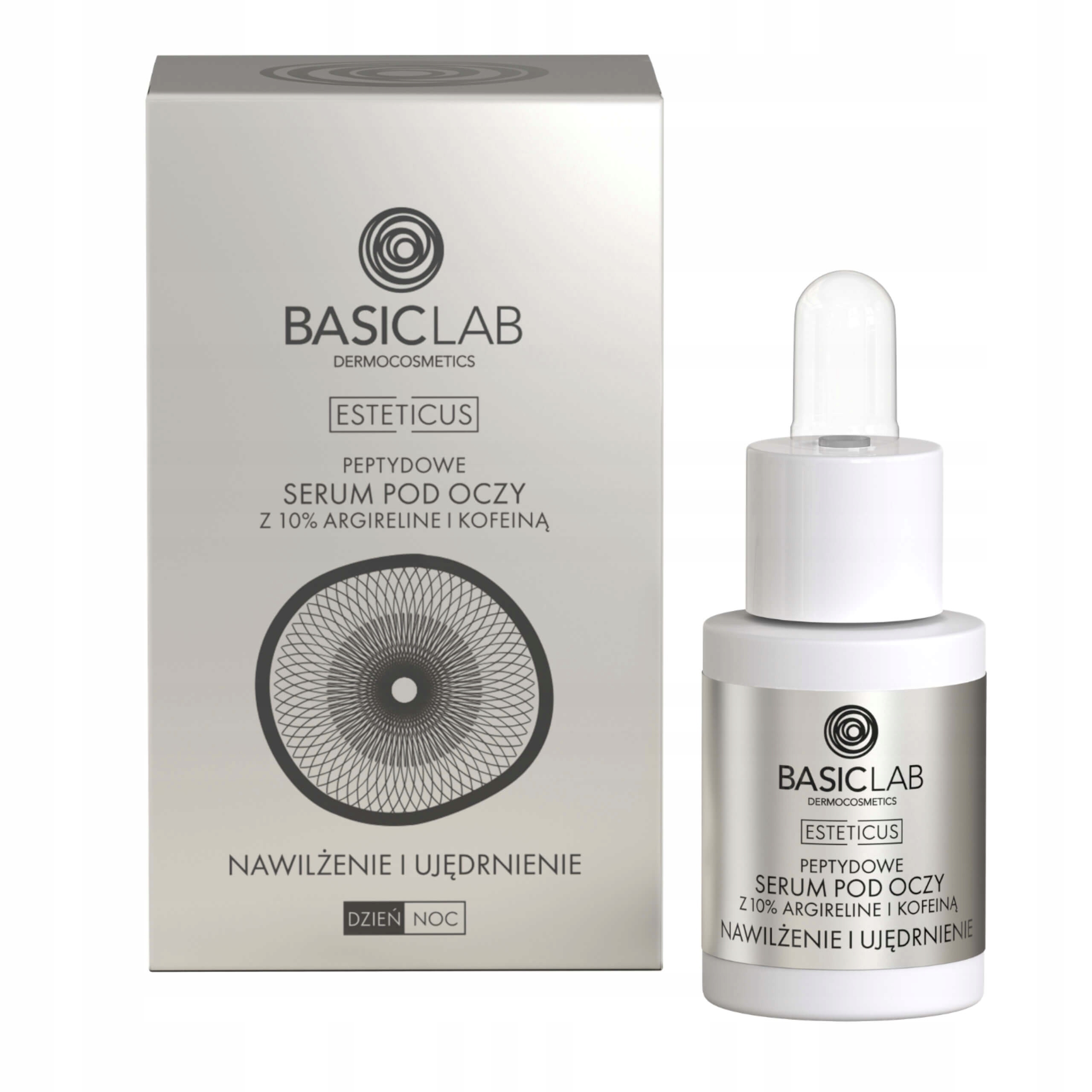 BasicLab serum peptydowe pod oczy ujędrnienie 15ml