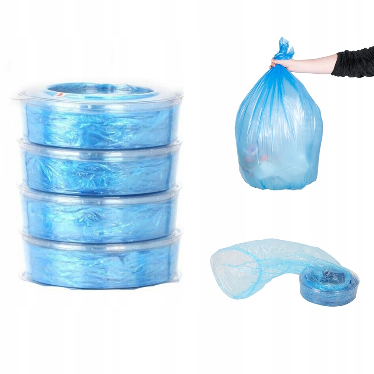 Levně Vložka Do Nádoby Na Pleny Sáčky x4