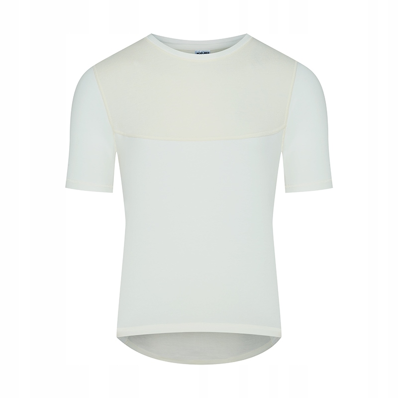 

T-shirt męski ciepły bambus wełna Merino r. M