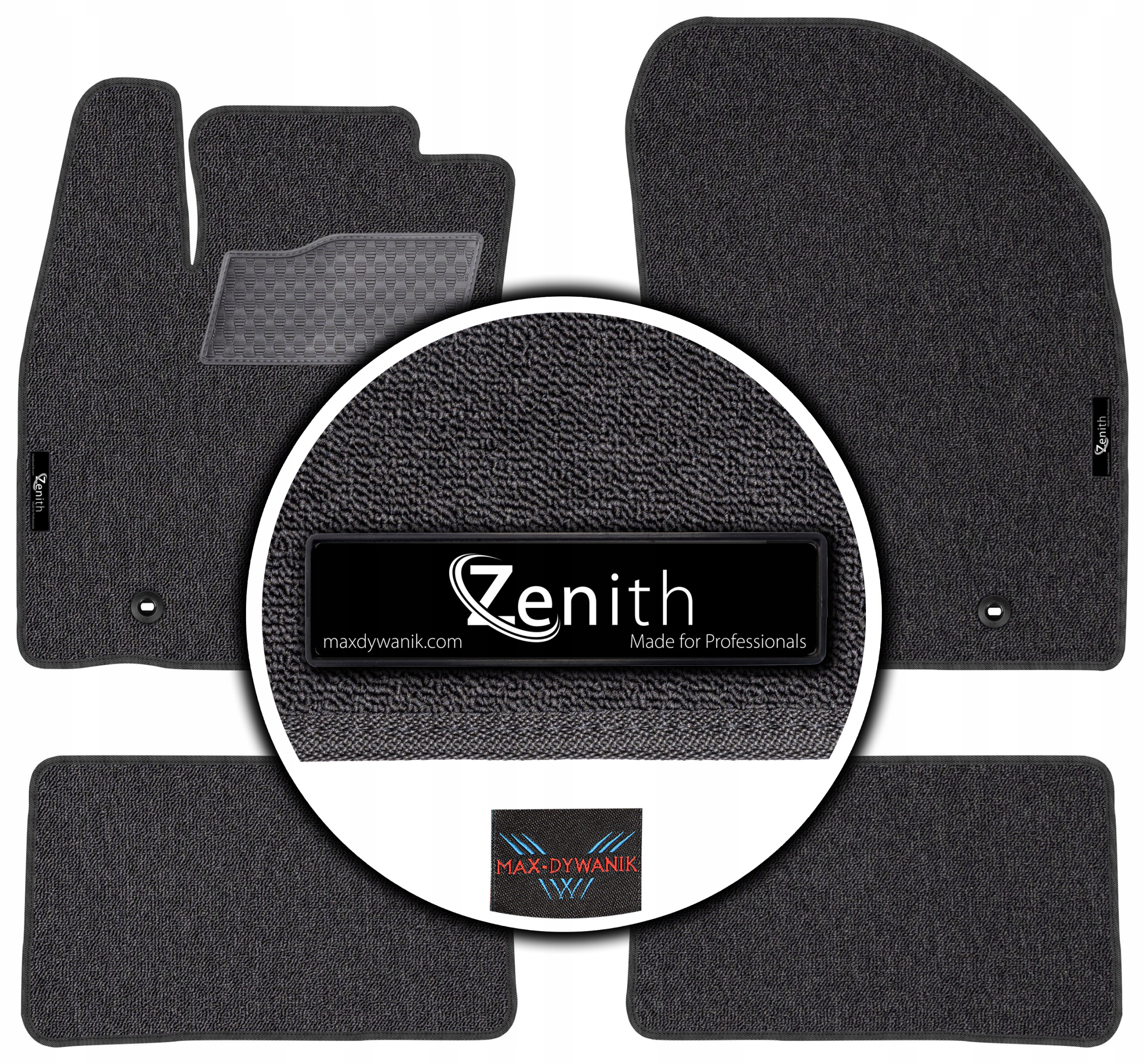 Lexus Ct 200h 2010-2020 Velúrové koberčeky do auta Zenith Air Mats