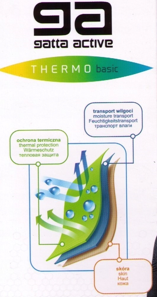 Termoaktywne kalesony gatta ACTIVE FUGO Roz. XXL Płeć mężczyzna