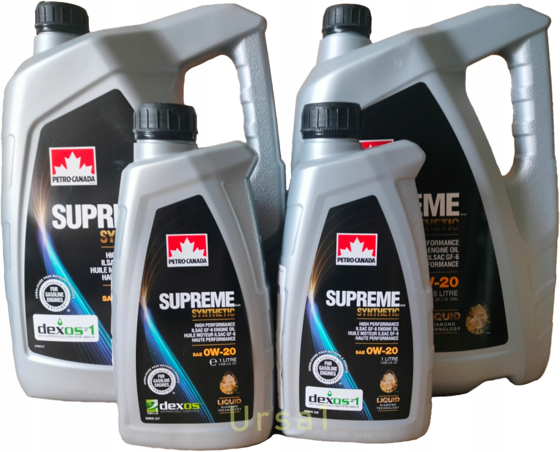 PETRO CANADA SUPREME SYNTHETIC 0W20 12L