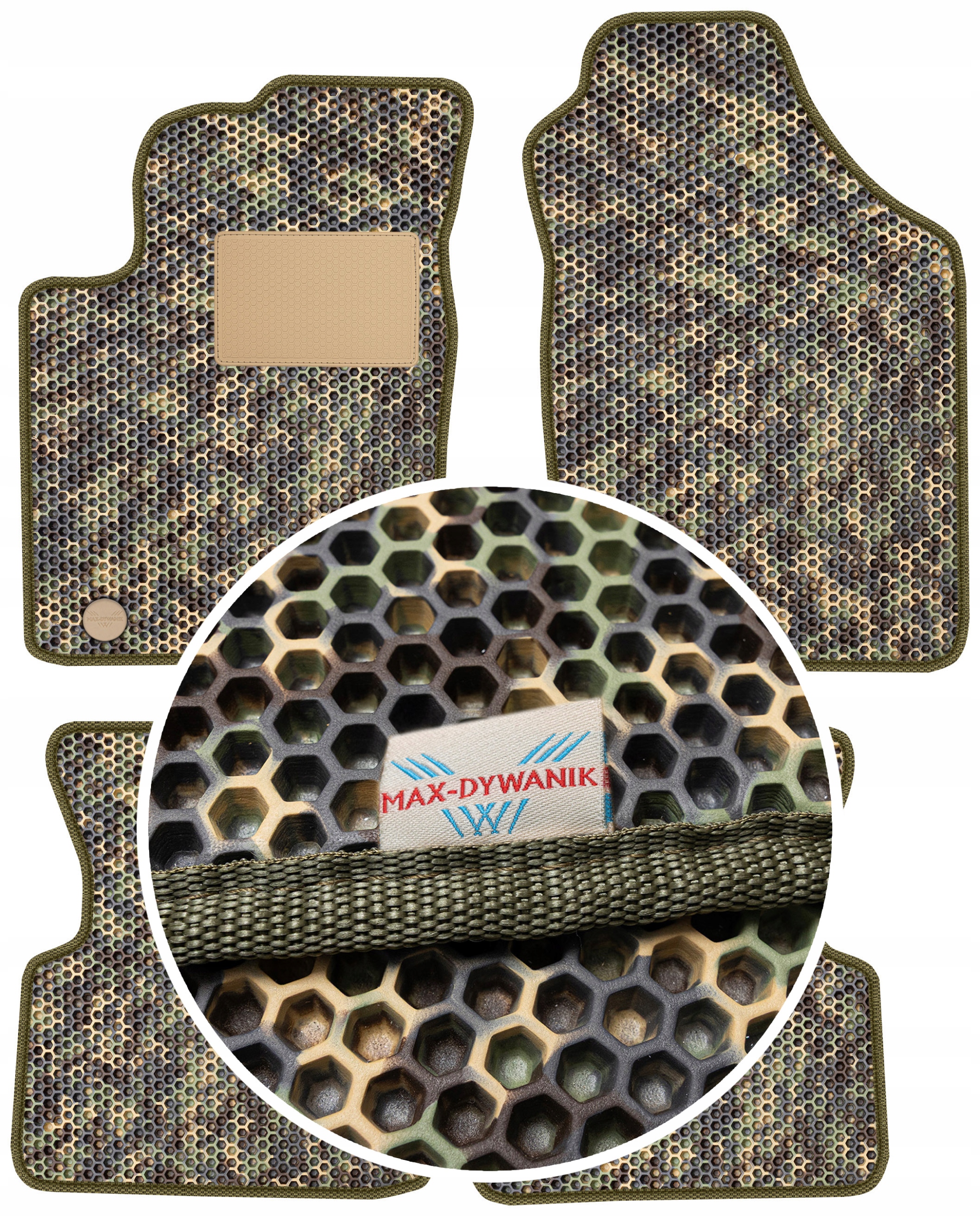 Kia Picanto I Hb Fl 2010-2011 Gumové rohože do auta Eva Moro