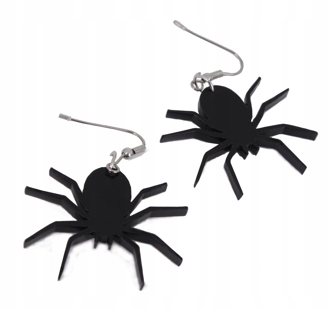 

Kolczyki Na Halloween Pająki 2 szt. Czarne