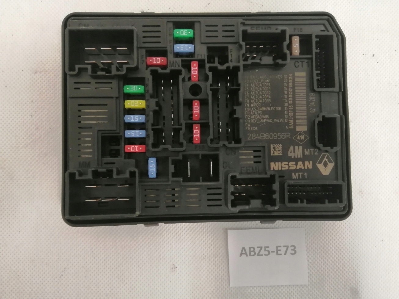 BSI RENAULT ESPACE V LIFT 2.0 dCI 19R 284B60956R