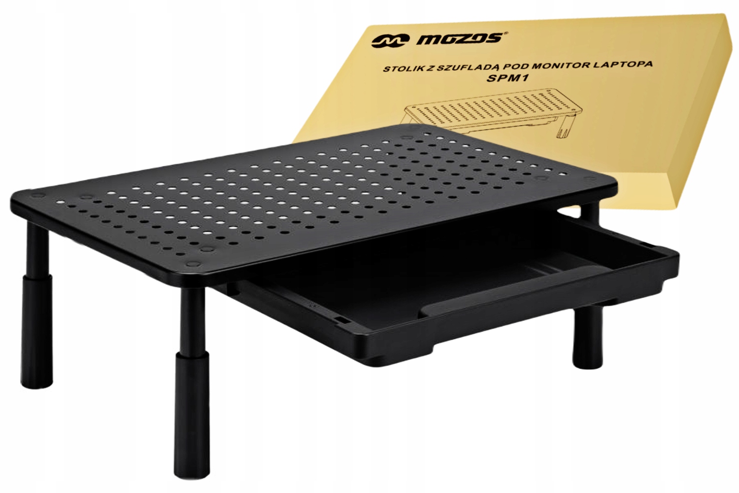 

Podstawka Półka Pod Monitor Laptopa Z Szufladą