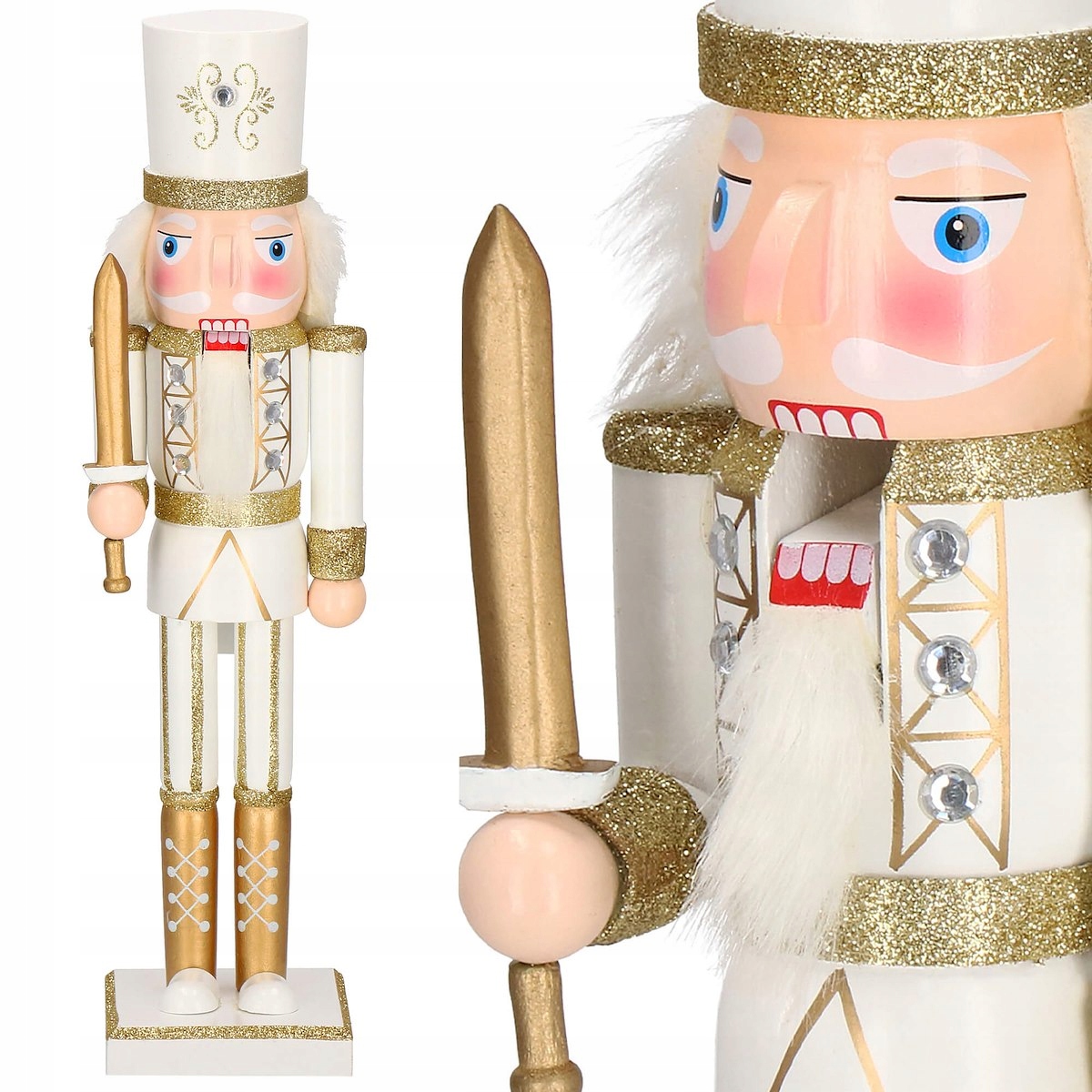

Dziadek Do Orzechów Figurka Świąteczna 38cm