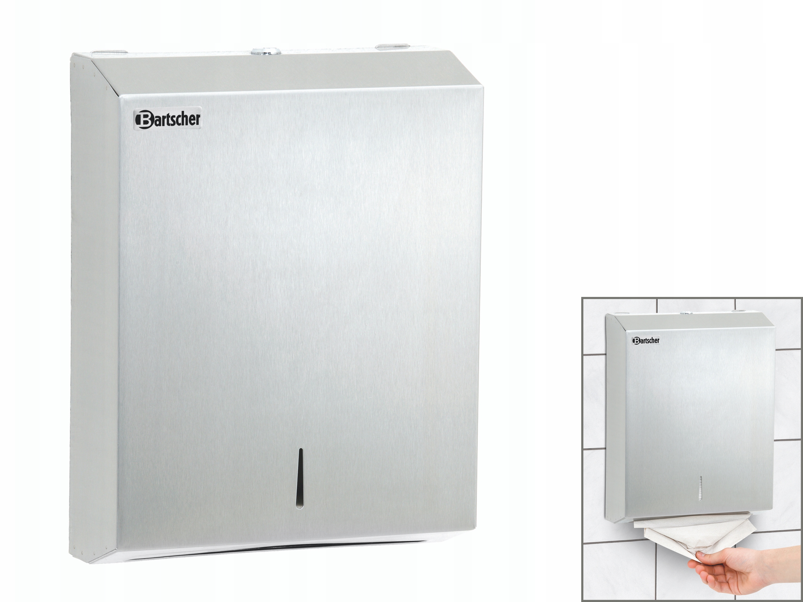 Podávač Papierových Uterákov, Brúsená Oceľ