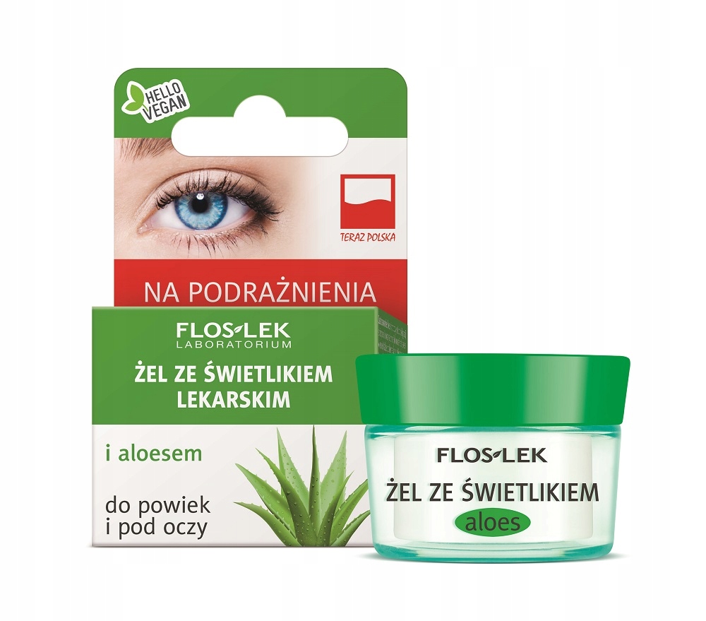 

Floslek Pharma Żel Pod Oczy i Na Powieki Aloes 10g