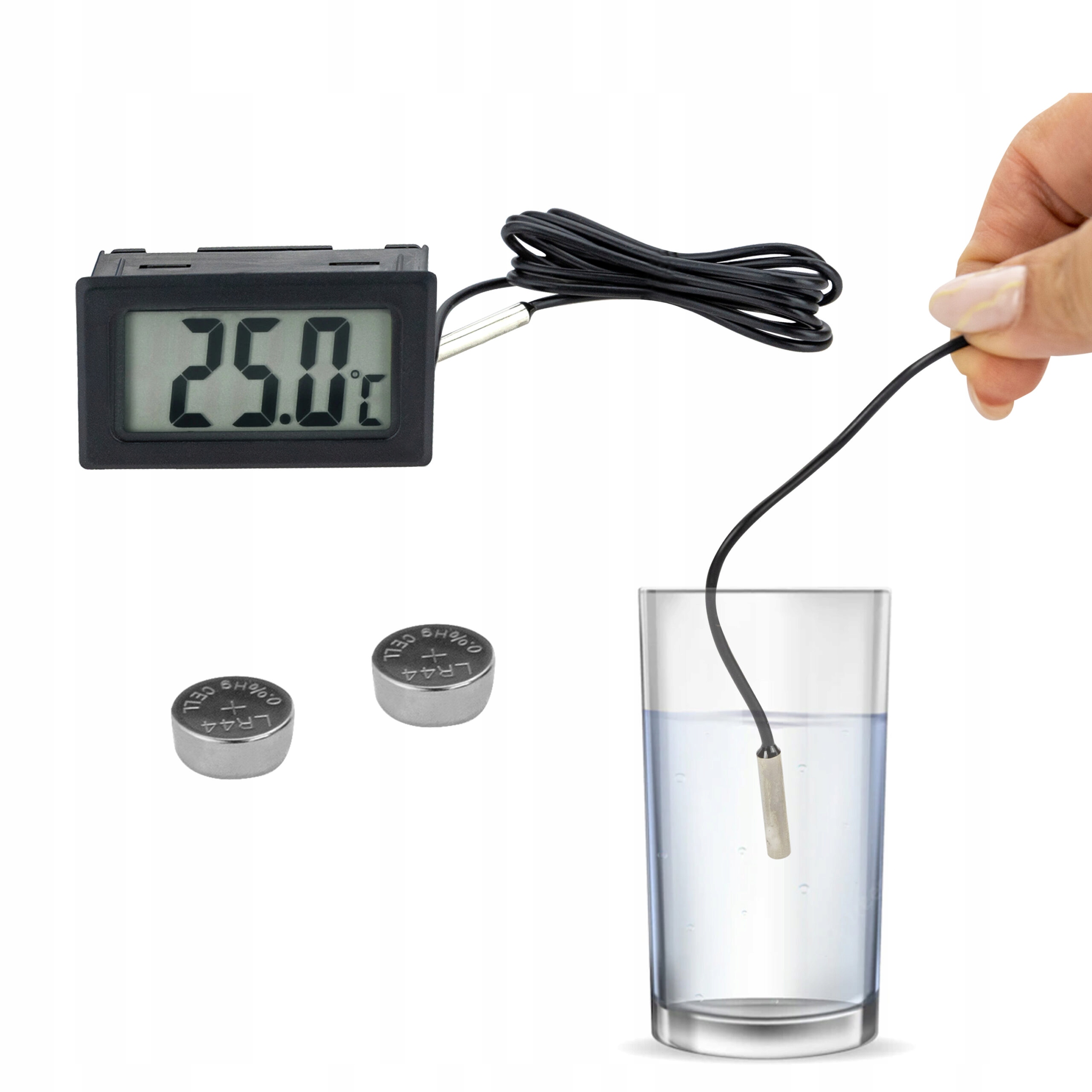 

Termometr Elektroniczny Cyfrowy Z Sondą Precyzyjny