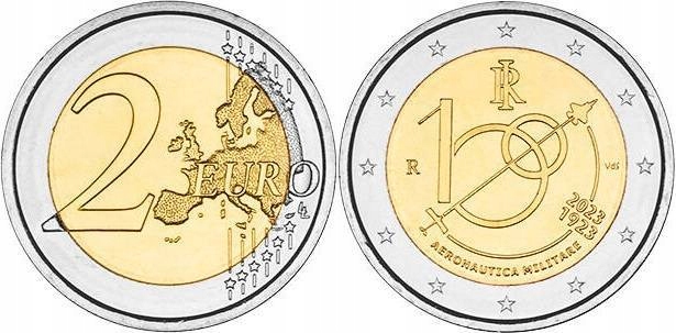 Italy 2023 2€.#111.Air Force__0909