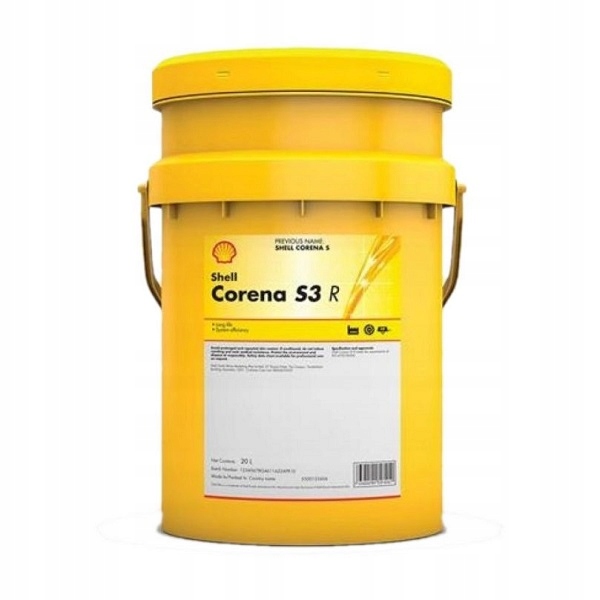 

Shell Corena S3 R 46 do sprężarek śrubowych 20L