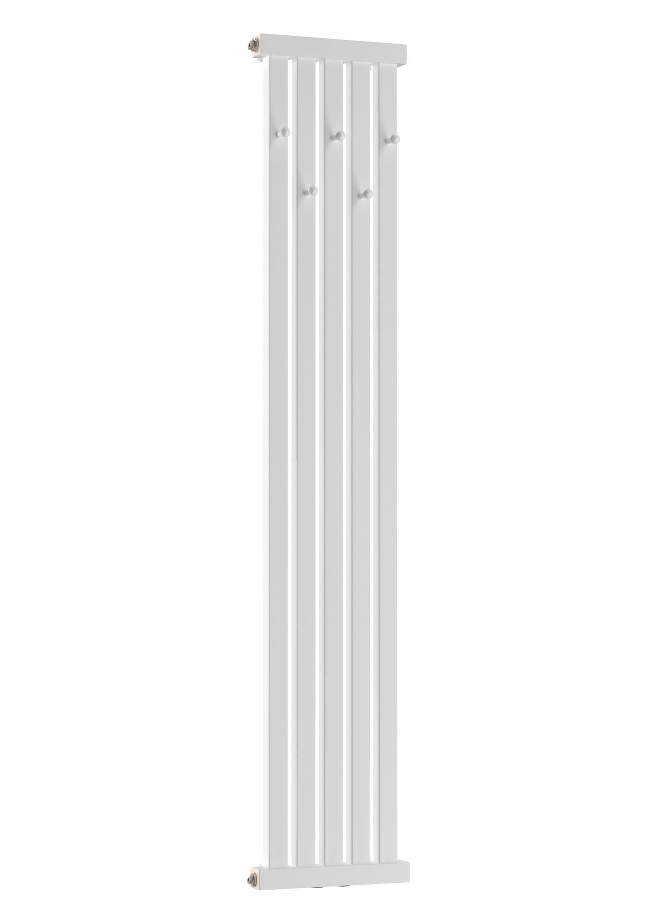 Dekoratívny radiátor Akra Hook 160x32 Biely Mat