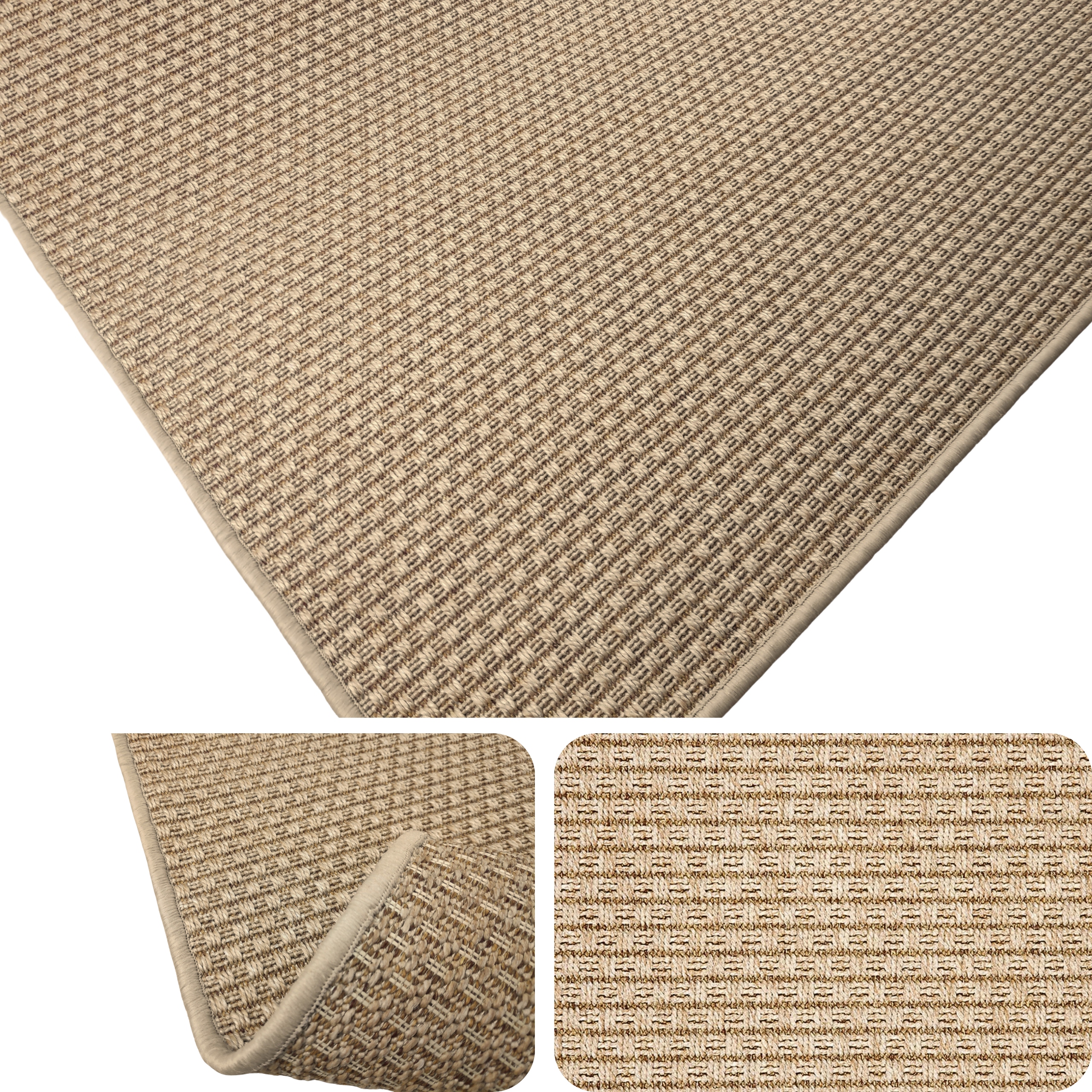 Dywan Zewnętrzny Sznurkowy 200x200 na Zewnątrz Taras Balkon Patio Outdoor