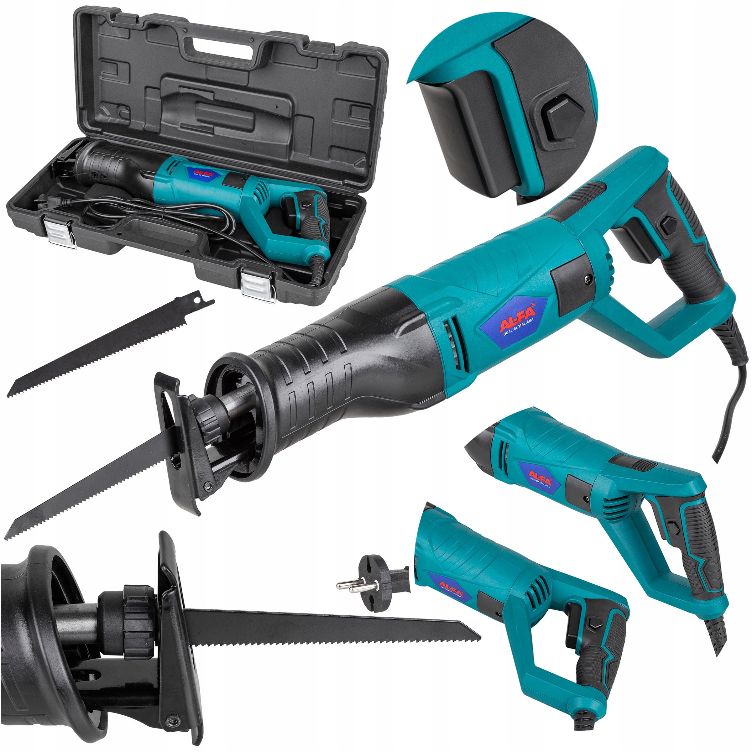 PIŁA SZABLASTA LISI OGON PILARKA WYRZYNARKA MOCNA I STABILNA OBRACANY UCWYT