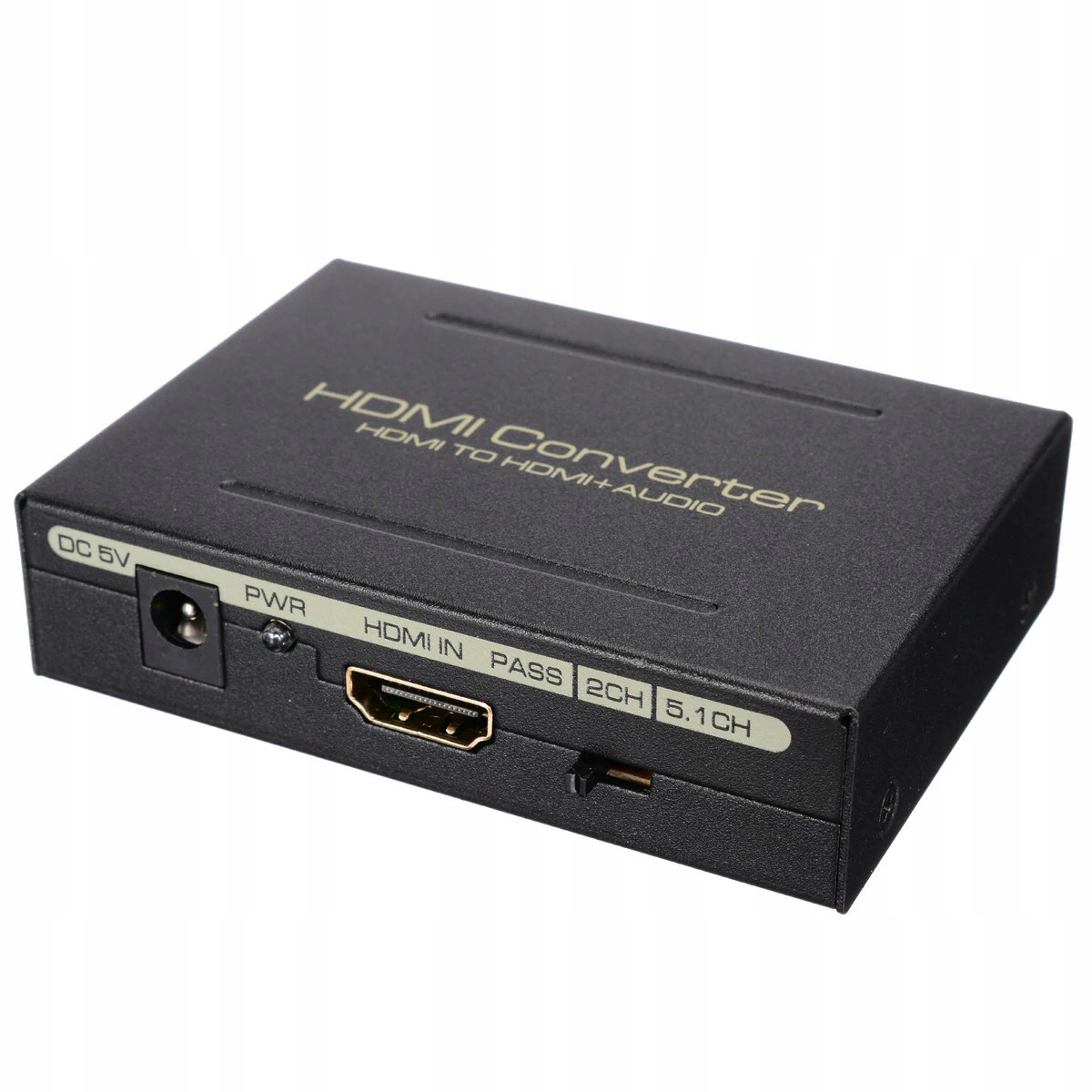 Ekstraktor audio z HDMI 4K do Toslink SPDIF Cinch