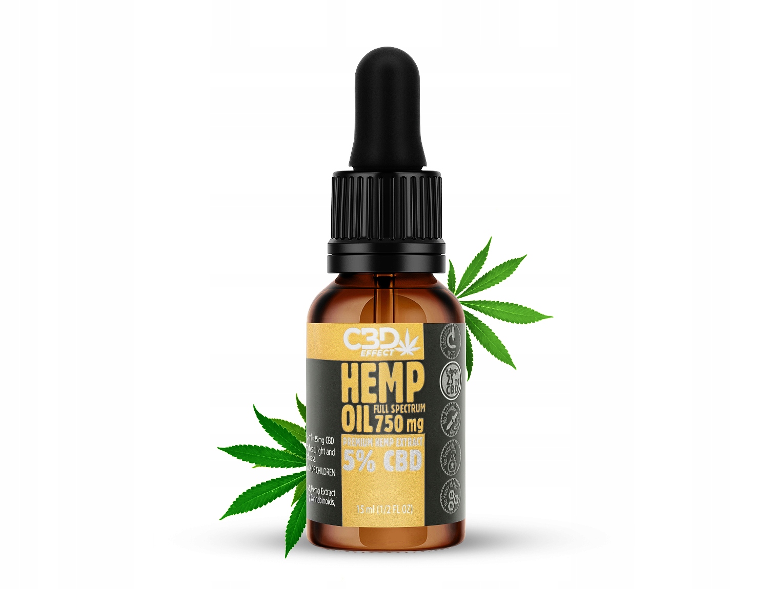 

Olejek konopny Cbd 5% 15 ml 50% ***