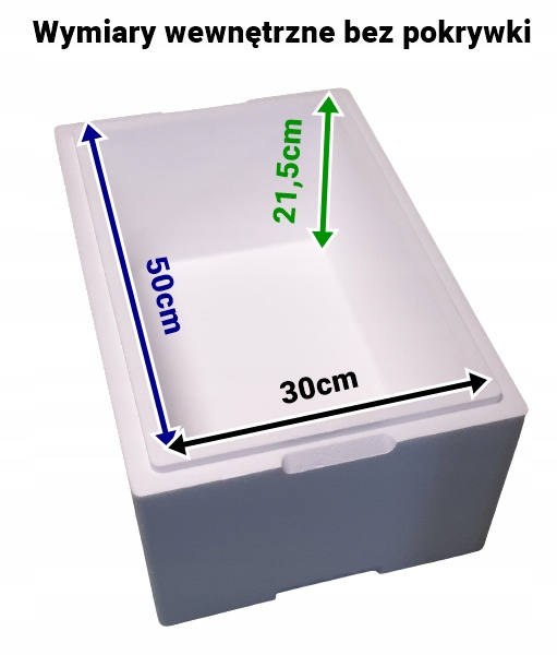 TERMOBOX PUDEŁKO STYROPIANOWE TERMOIZOLACYJNE Marka Arpack