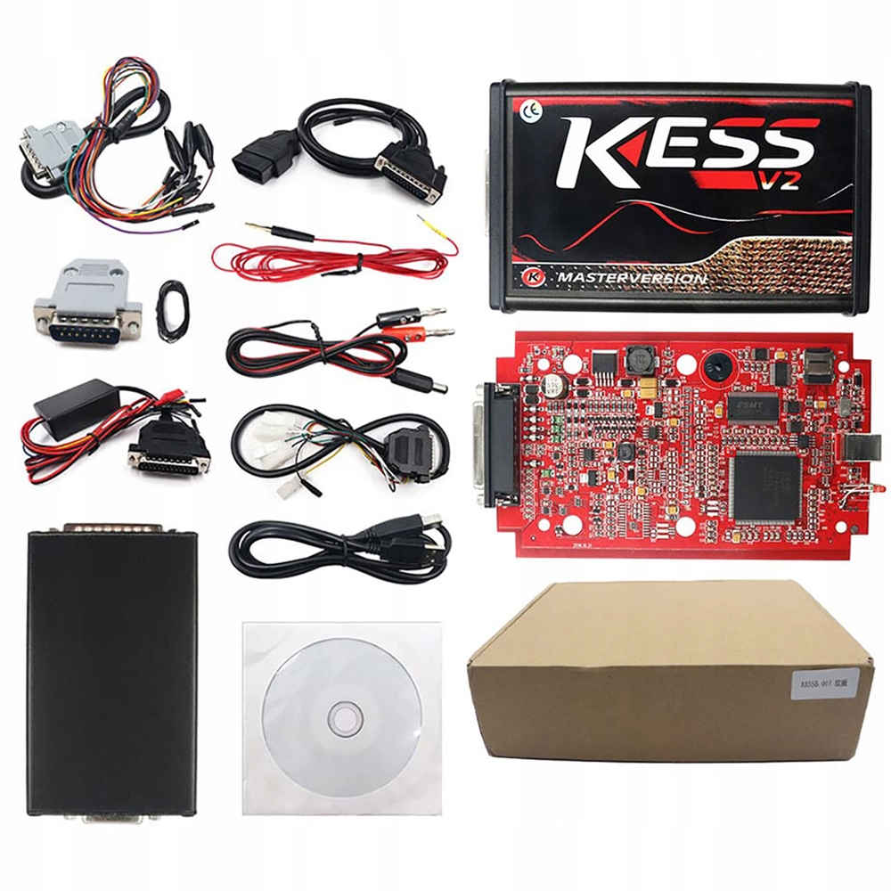 Programátor Rozhrania Kess V2.80 Ecu 5.017 Červený Ue