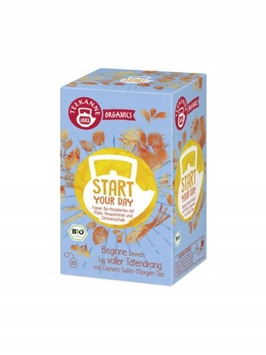 Levně Teekanne Bio Start Your Day 20x1,80 g