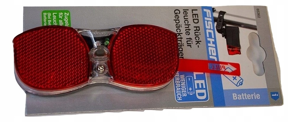 

Lampa Rowerowa Na Rower Lampka Tył Na Bagażnik