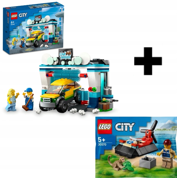 Lego City Automobilová 60362 Lego 30570 Dárková Sada