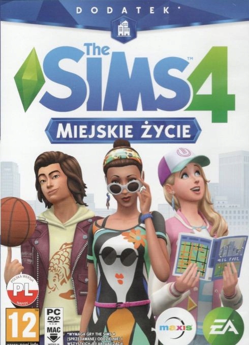 The Sims 4 Miejskie życie (PC) PL BOX